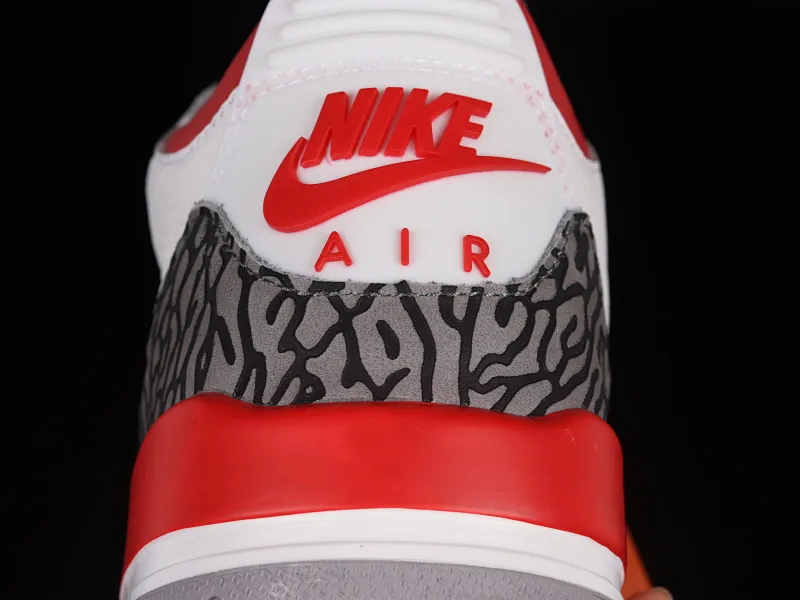 All categories Air Jordan Jordan series basketball shoes Air Jordan 3 Air Jordan 3 Retro "Fire Red" AJ3 Joe 3 new flame red DN3707-160